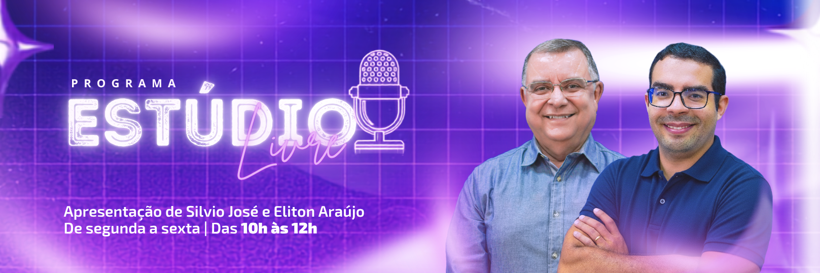 Estúdio Livre com Silvio José e Eliton Araújo